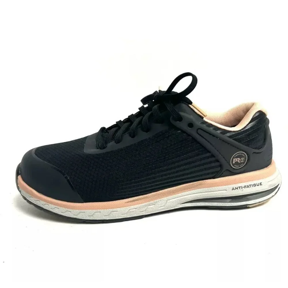 Timberland Pro Womens Drivetrain Sneaker Black 8.5 M